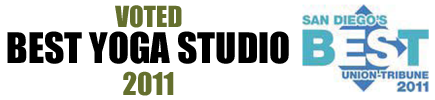 Voted Best Yoga Studio 2011